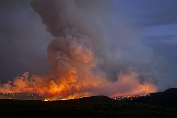 A man trying to cremate his dog sparked a wildfire in Colorado, authorities say
